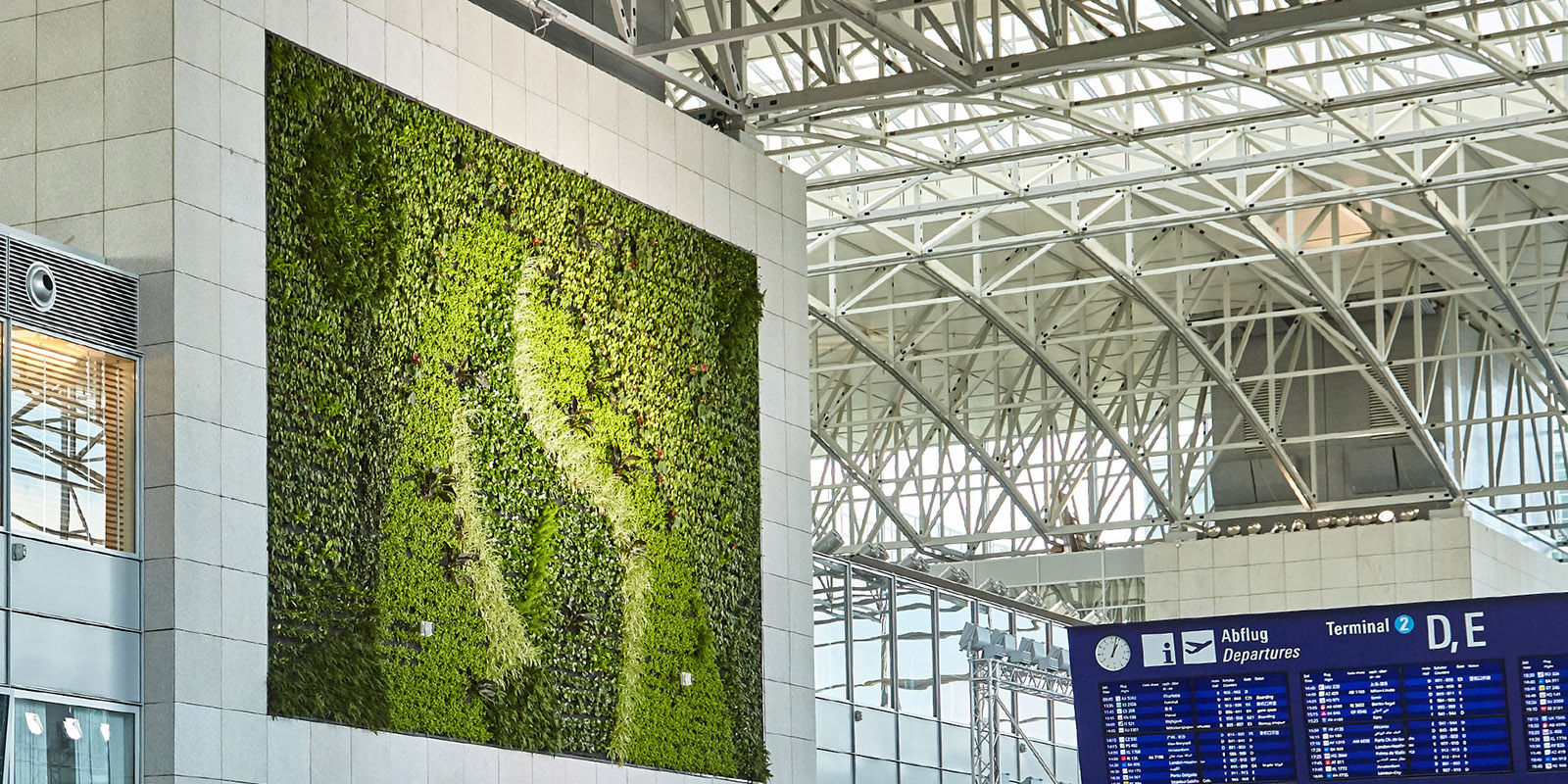 Fraport Living-Wall, Frankfurt